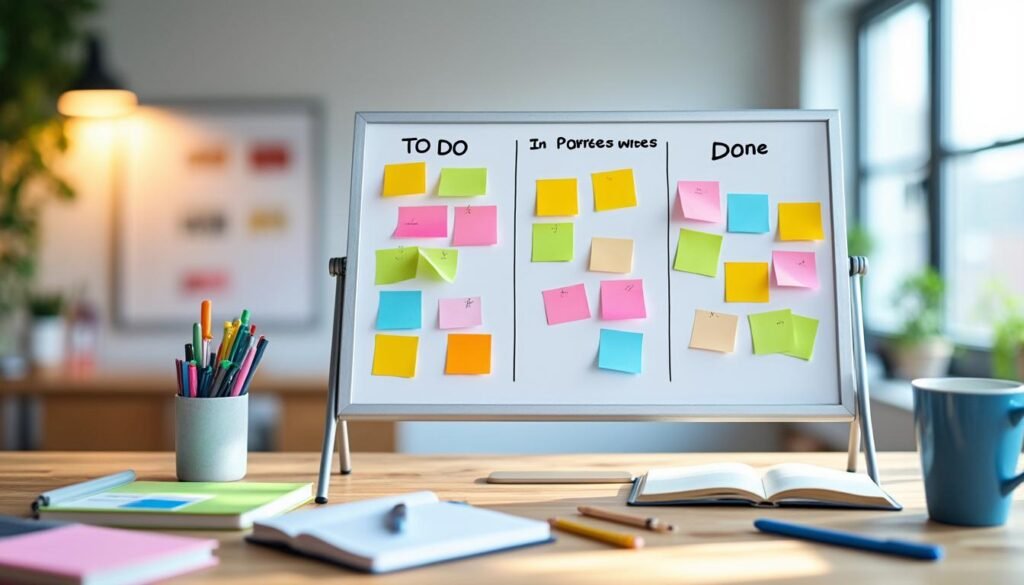 téléchargez un modèle pdf kanban personnel à imprimer gratuitement. organisez efficacement vos tâches et boostez votre productivité avec ce tableau prêt à l'emploi !
