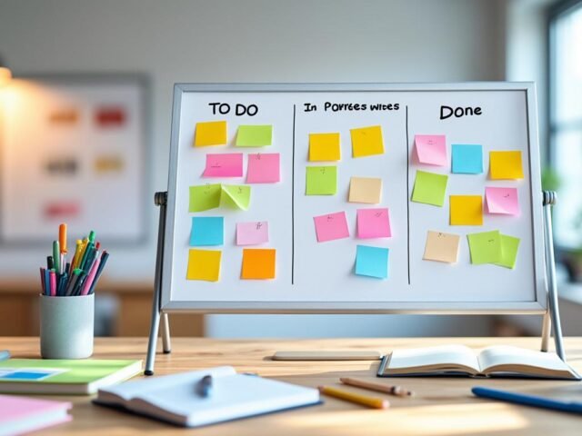 Kanban personnel : modèle PDF à imprimer