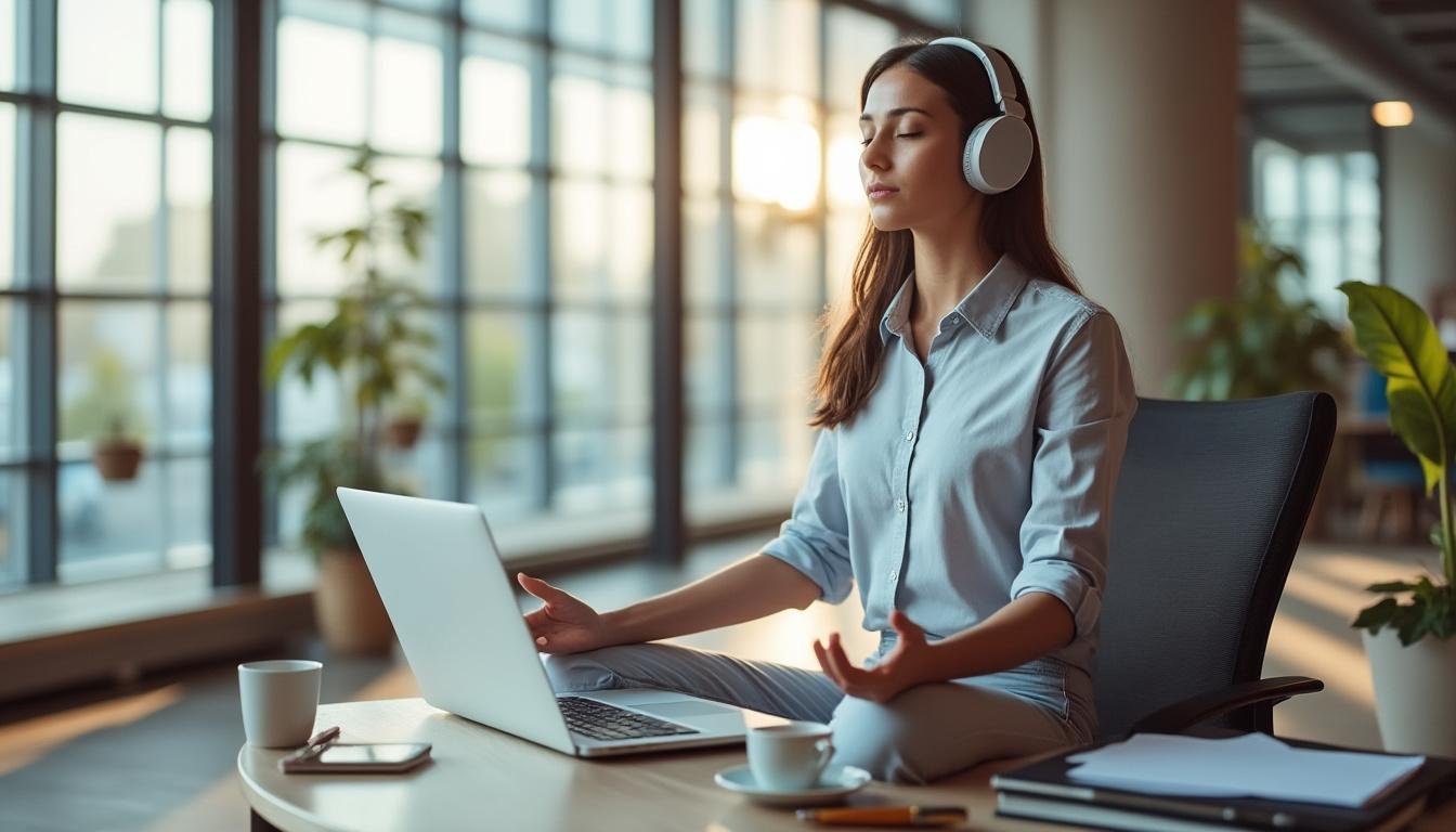 découvrez des scripts audio guidés pour pratiquer la méditation en seulement 5 minutes au bureau. faites une pause, détendez-vous et boostez votre concentration facilement, où que vous soyez !