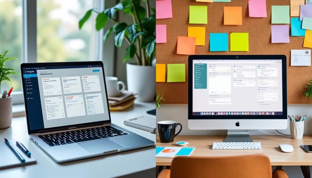 découvrez les différences entre notion et trello pour choisir l'outil de gestion le mieux adapté aux besoins de votre pme. analyse complète des fonctionnalités, avantages et inconvénients pour optimiser la collaboration et la productivité de votre équipe.