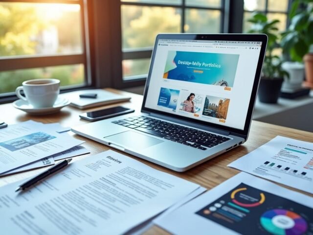 Portfolio de reconversion : structure et exemples concrets