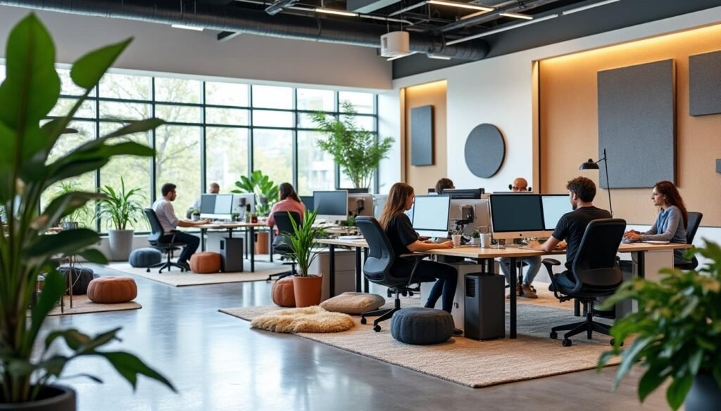 découvrez des solutions simples et économiques pour réduire le bruit en open space, améliorer la concentration et le bien-être au travail. conseils pratiques adaptés à tous les budgets !