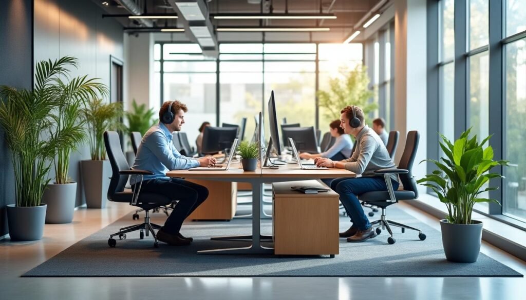 découvrez des solutions simples et à petit budget pour réduire efficacement le bruit en open space et améliorer le confort de travail de vos équipes.