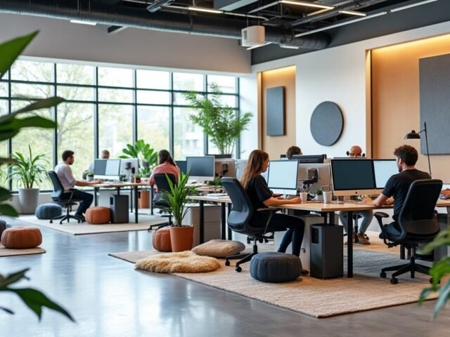Réduire le bruit en open space : solutions simples et budget