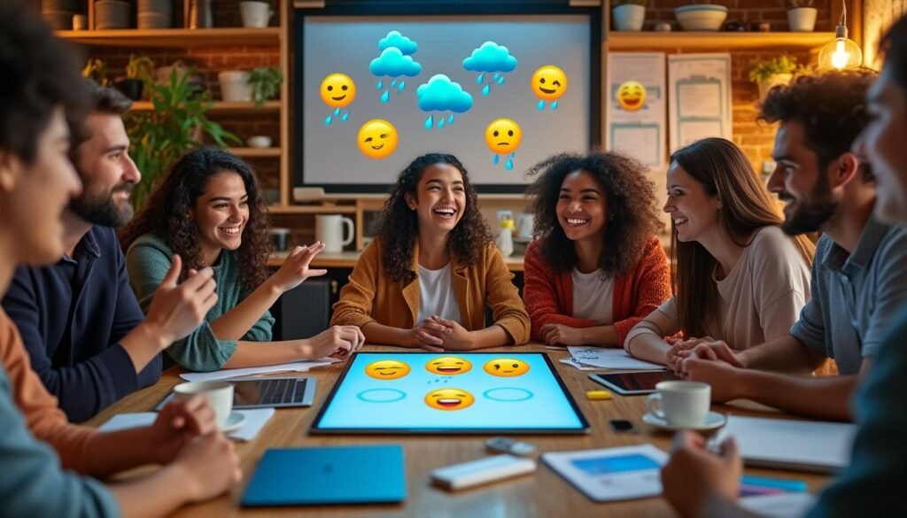 découvrez comment animer vos réunions avec la météo d’équipe : une trame simple, des émojis adaptés et des conseils pratiques pour renforcer la cohésion et partager les ressentis au sein de votre équipe.