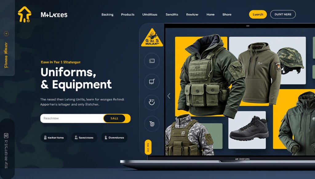 accédez facilement à l’e-habillement, le portail en ligne dédié à la commande de tenues et équipements militaires. simple, rapide et sécurisé pour tous vos besoins d’habillement militaire.