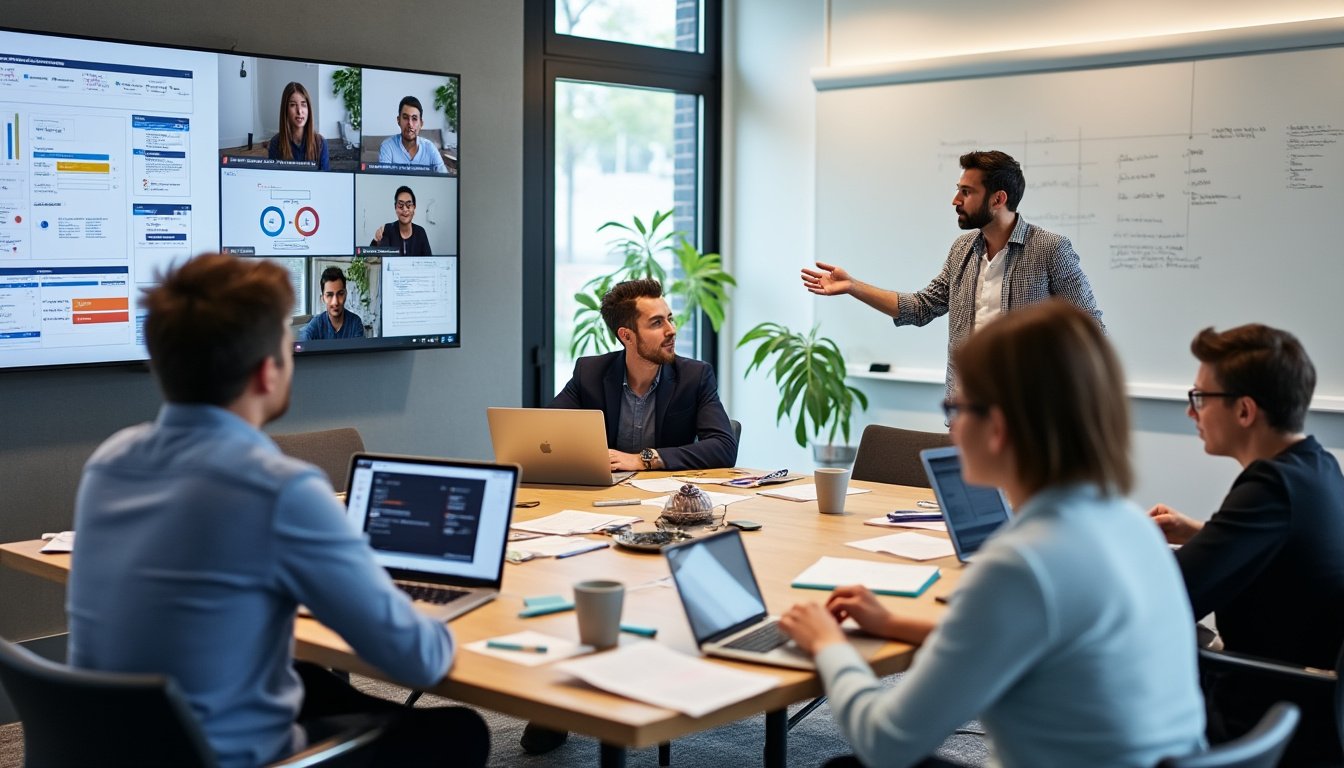 découvrez les dernières tendances des réunions hybrides : nouveaux formats, outils innovants et analyse des coûts pour optimiser vos collaborations à distance et en présentiel.