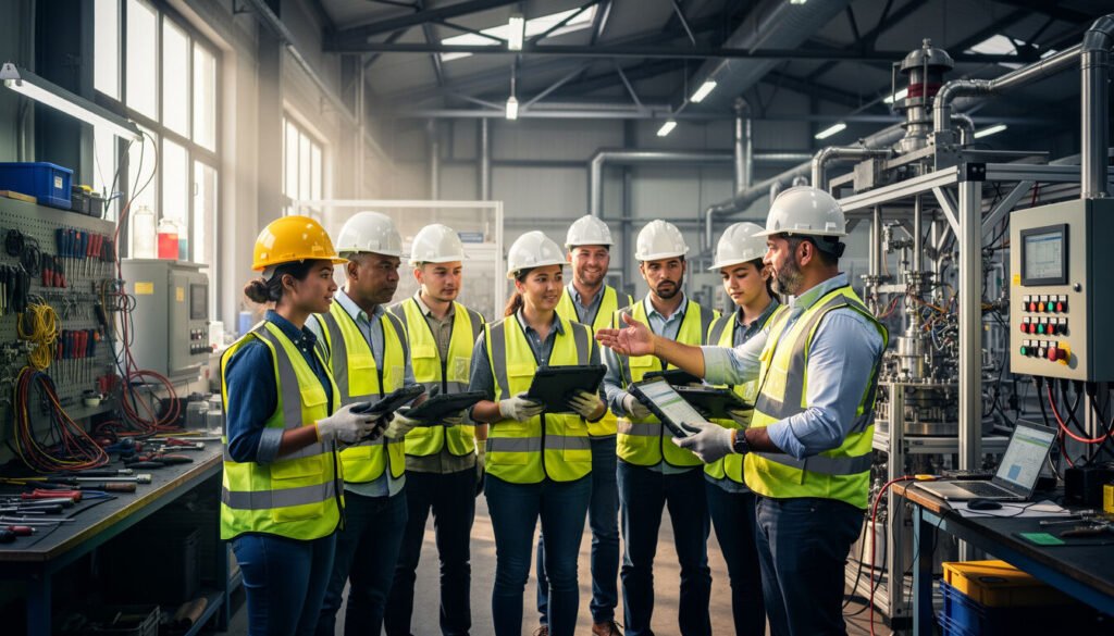 Découvrez pourquoi les formations linguistiques sont essentielles pour réussir dans les métiers techniques et de terrain, en améliorant la communication, la sécurité et l'efficacité sur le terrain.