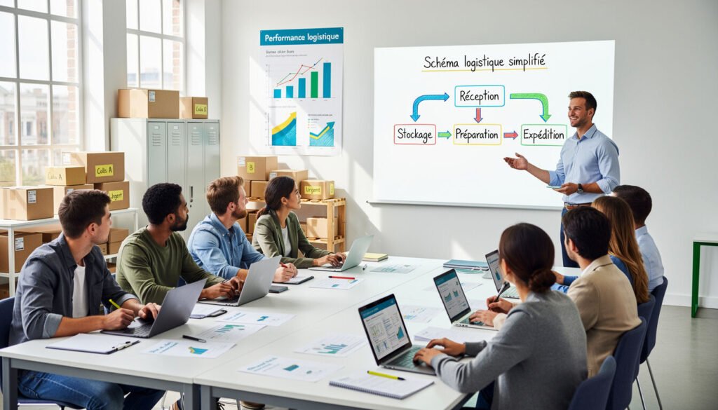 Découvrez notre formation logistique courte durée et maîtrisez rapidement les compétences essentielles pour réussir dans le secteur de la logistique. Inscrivez-vous dès maintenant !