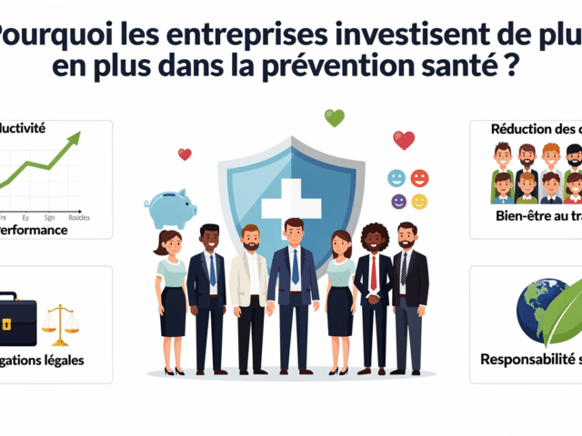 Pourquoi les entreprises investissent de plus en plus dans la prévention santé ?