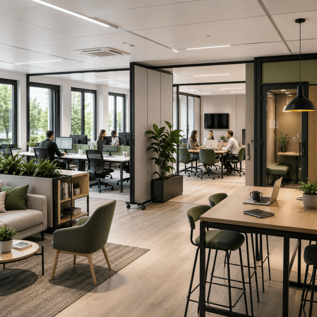 espace de travail bureau modulaire