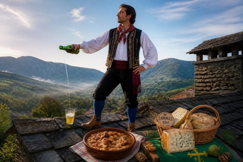 découvrez l'asturienne et plongez dans ses spécialités culinaires authentiques ainsi que ses traditions régionales riches et uniques.